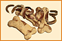 Carob and Peanut Butter Bones